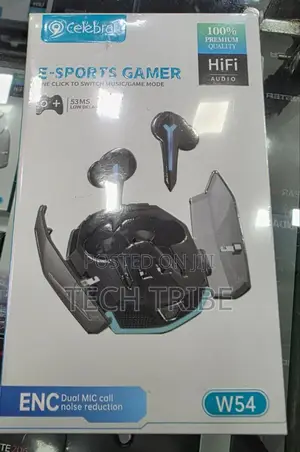 Photo - Celebrat W54 E-Sports Gamers Original Wireless Earbuds