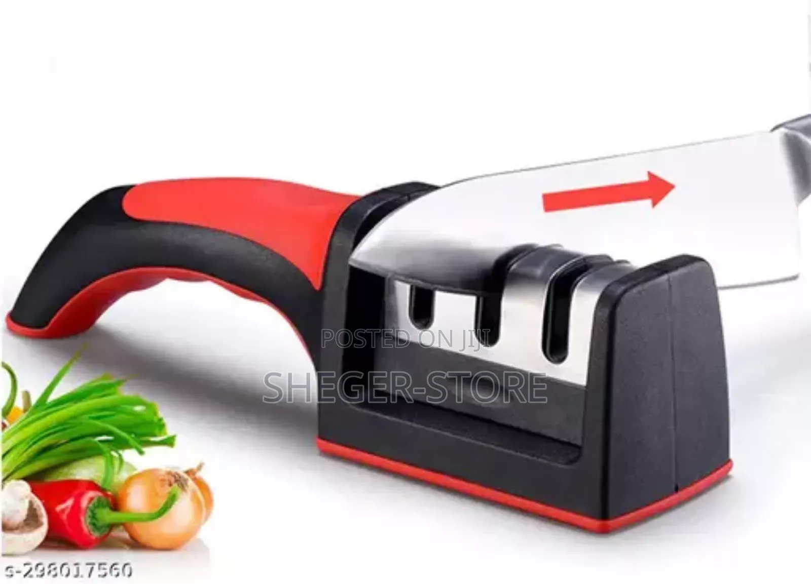 Knife Sharpener Tool (3 Stages of Sharpening) Delivery Free