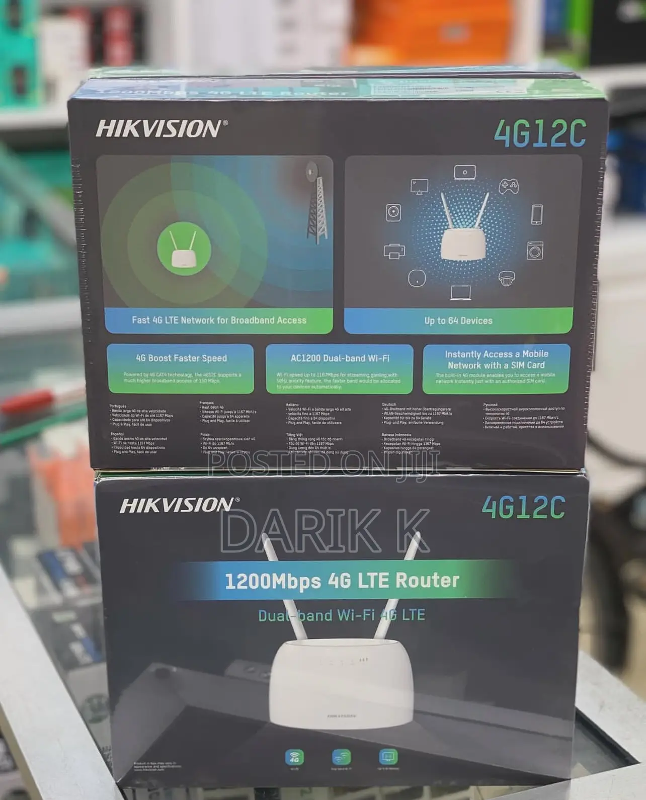 Hivision Gigabit 4g Router