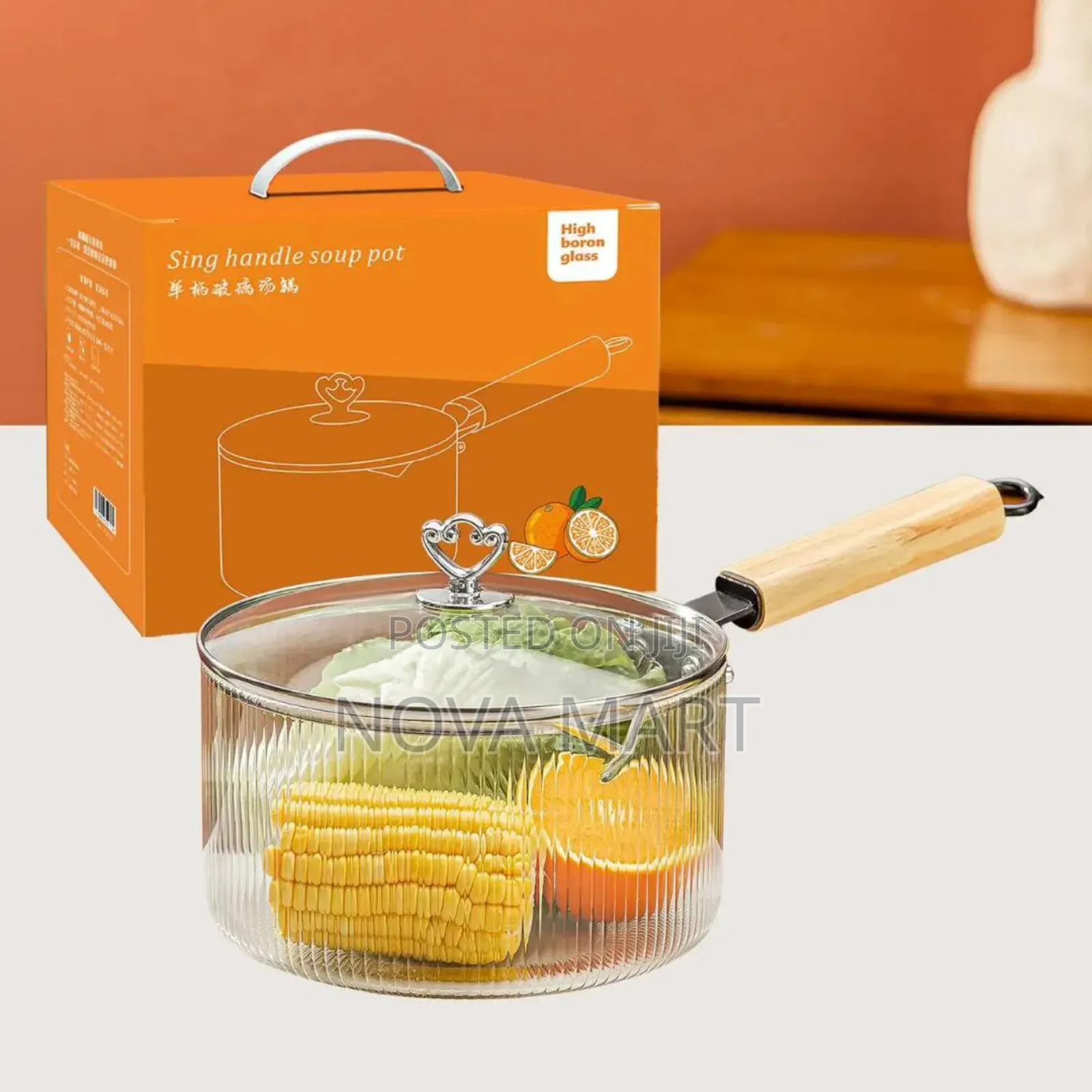 Single Handled Soup Pot