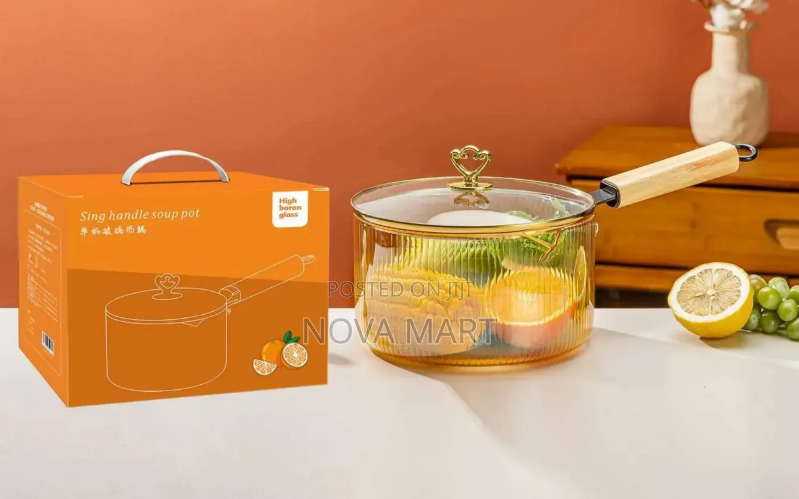 Single Handled Soup Pot