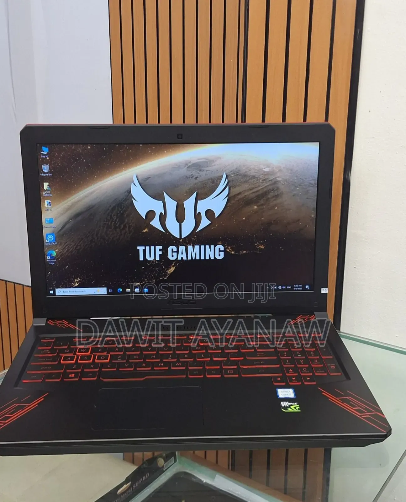 New Laptop Asus TUF Gaming A15 16GB Intel Core I7 HDD+SSD 1T