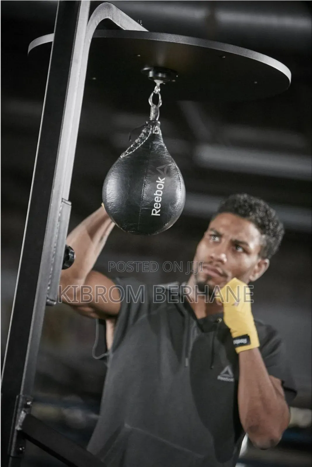 Reebok Leather Speed Bag