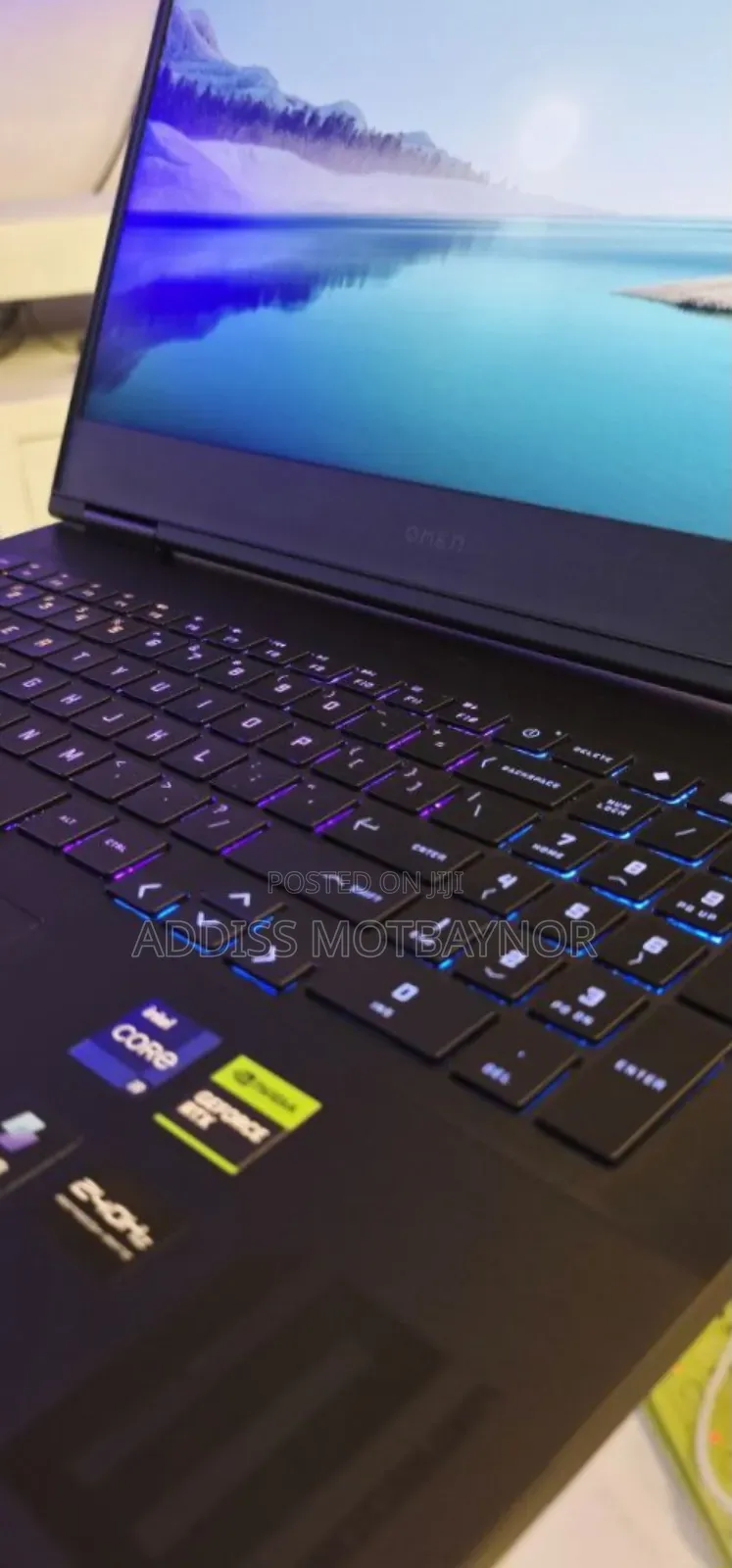 New Laptop HP Omen 15 16GB Intel Core I7 SSD 512GB