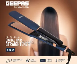 Geepas Professional Digital Hair Straightener