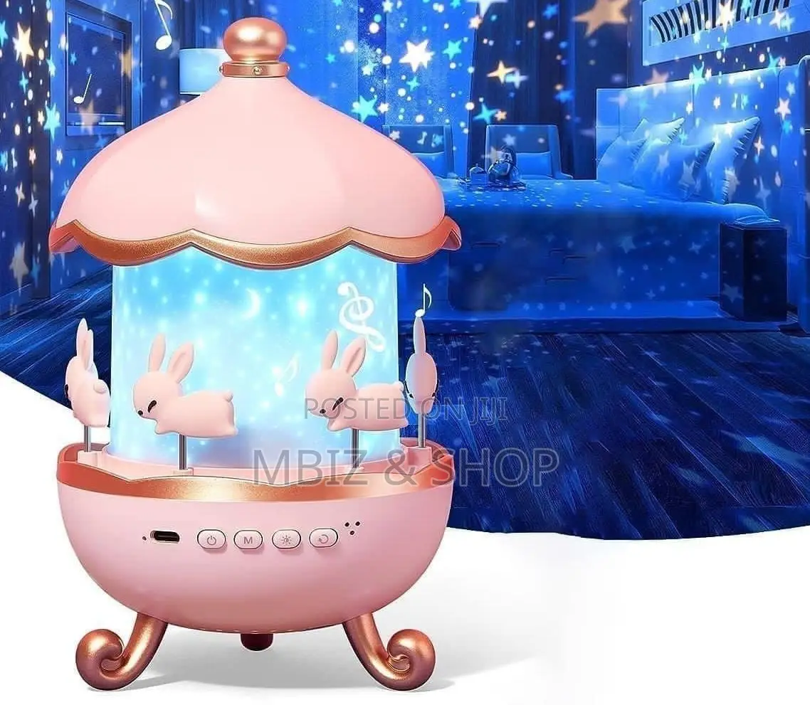 Rechargeable Rotating Projector Lamp