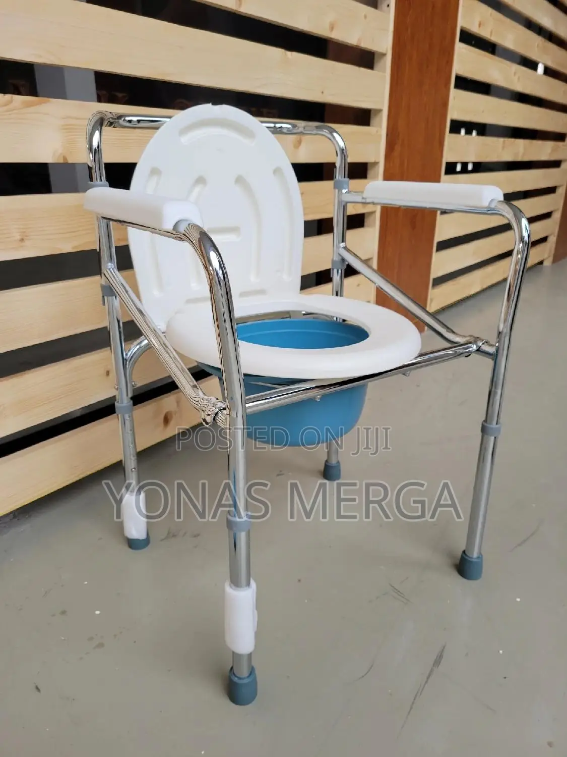 Toilet Chair壩❨Steel Pipe : Super Load-Bearing⎞₺Commode Chair屣画pots