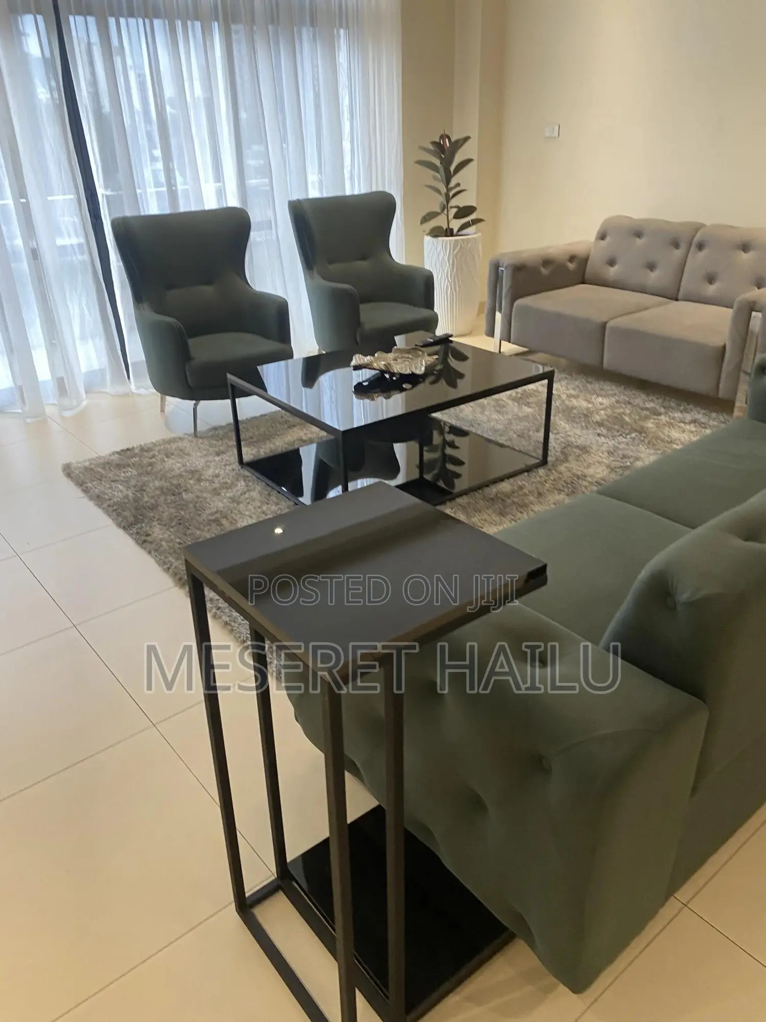 Furnished 3bdrm Apartment in Bole for rent