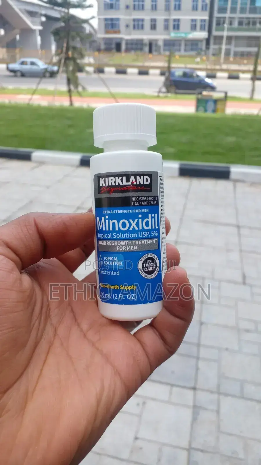 Kirkland Minoxidil Usa and Israel Original