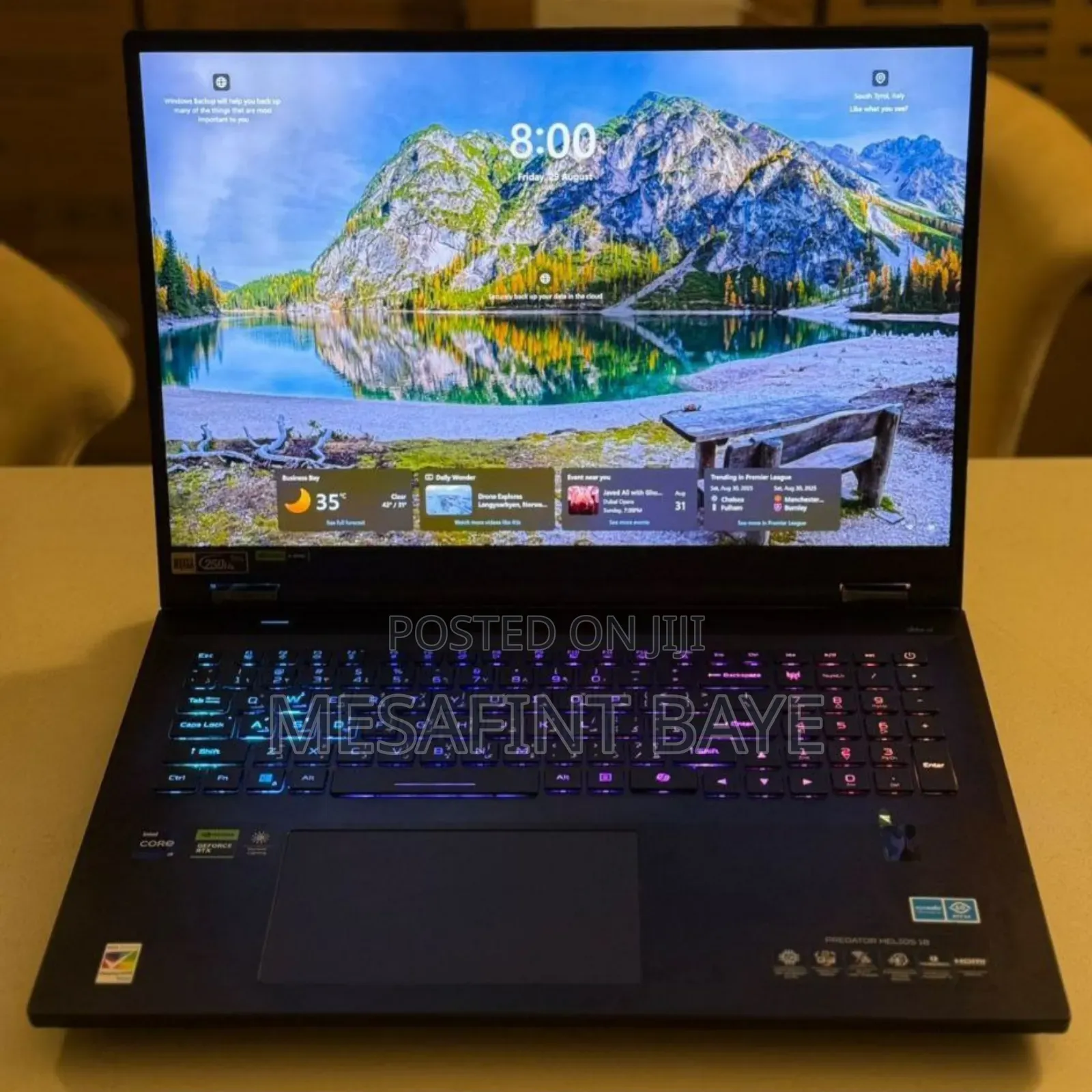 New Laptop MSI GF63 32GB Intel Core i9 SSD 1T