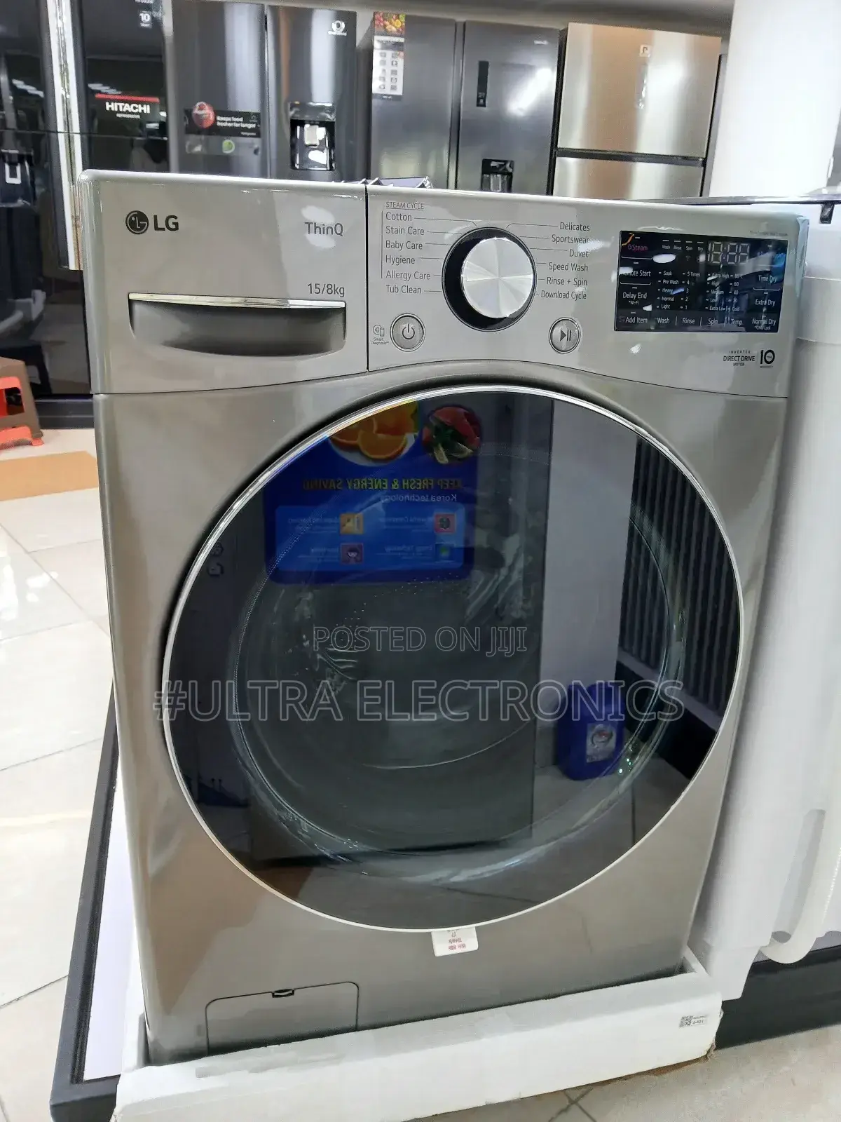 Lg Automatic Front Loader 15/8 Kg