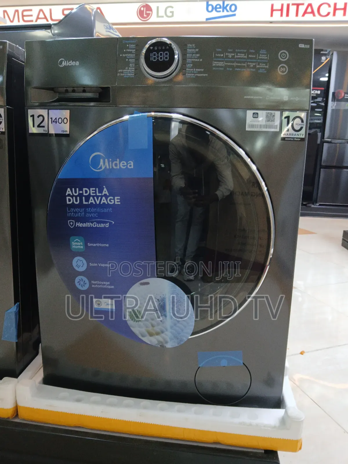 Media Automatic Front Loader 12.Kg