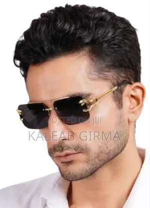 Luxury Men Sunglasse || Original Rimless Sunglasse