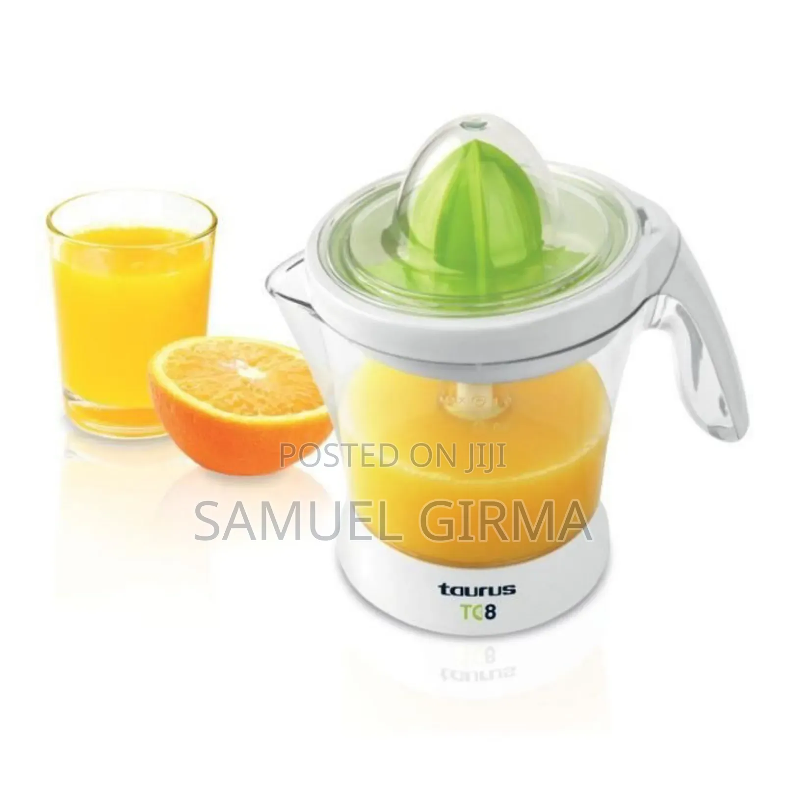  Sinboss Citrus Juicer
 በኤሌክትሪክ የሚሰራ