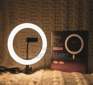 Photo - For the Best Content, 10-Inch Soft Ring Light: Illuminate Creativity.