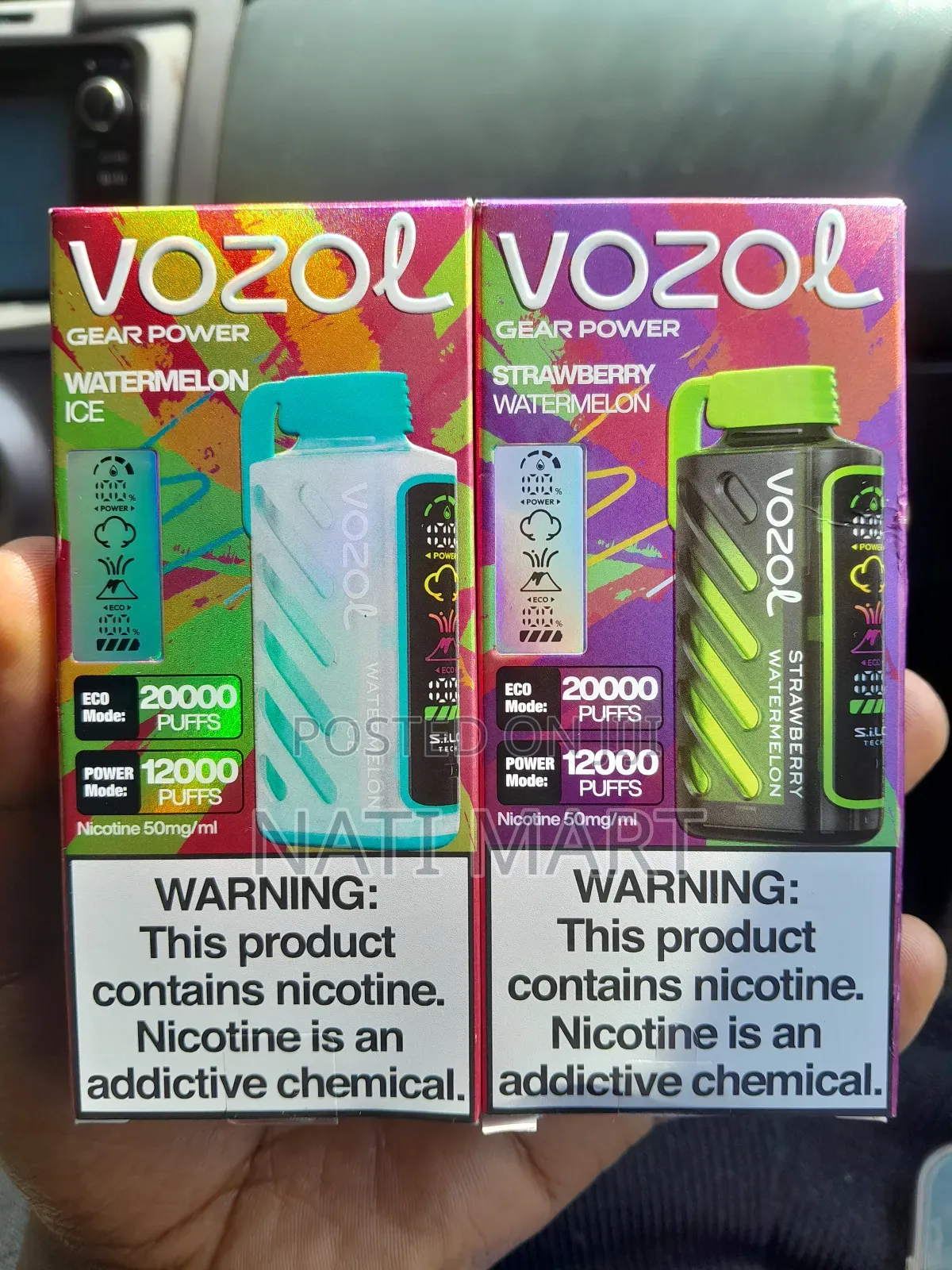 Vozol Vape 20,000 Puff Strawberry Watermelon