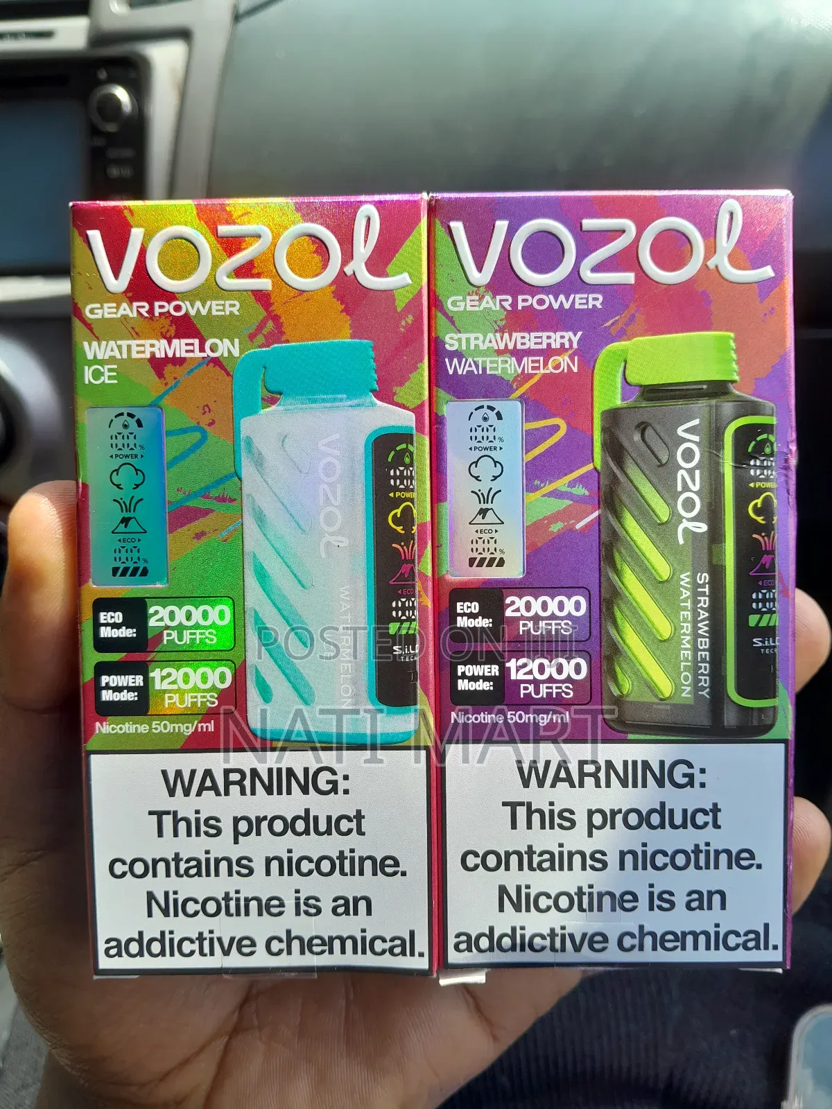 Vozol Vape 20,000 Puff Strawberry Watermelon