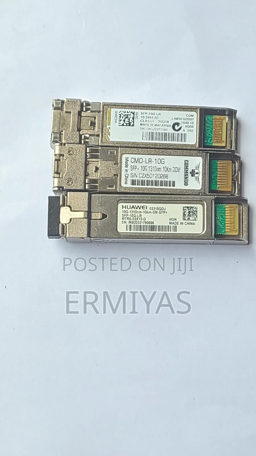 Cisco and Huwawi 10 G Long Range Sfp+