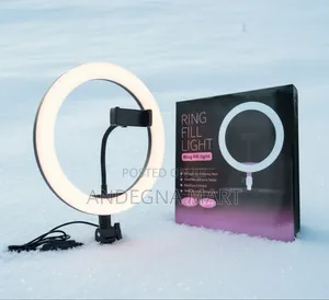 Photo - ​For the Best Content, 10-Inch Soft Ring Light: The Key to Content.