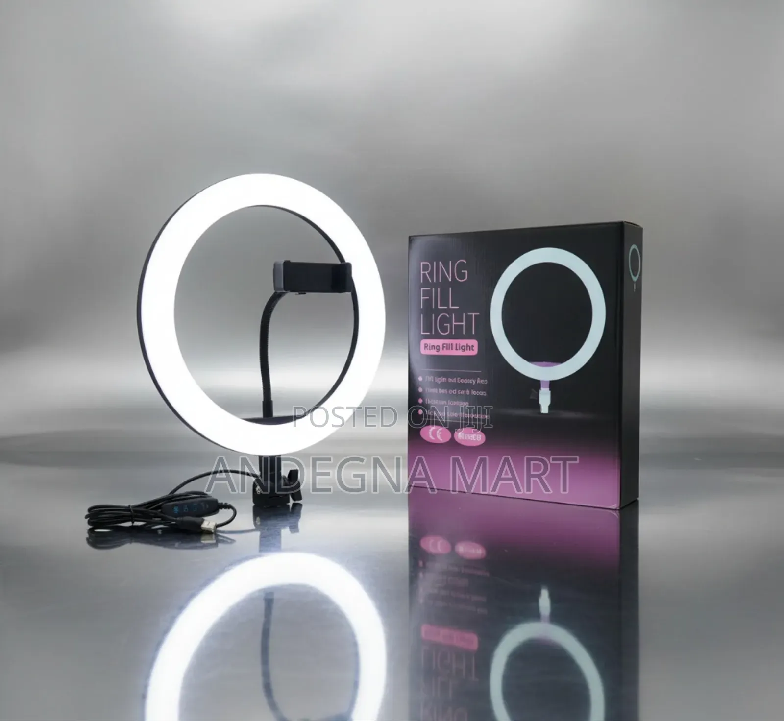 For the Best Content, 10-Inch Soft Ring Light: The Creative's Choice.