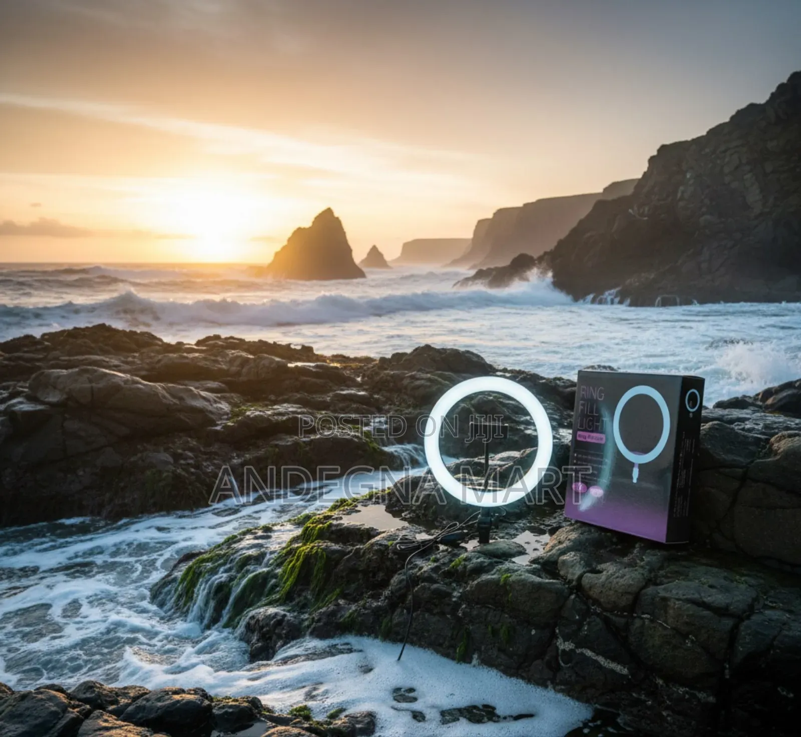 For the Best Content, 10-Inch Soft Ring Light: With a Soft Glow