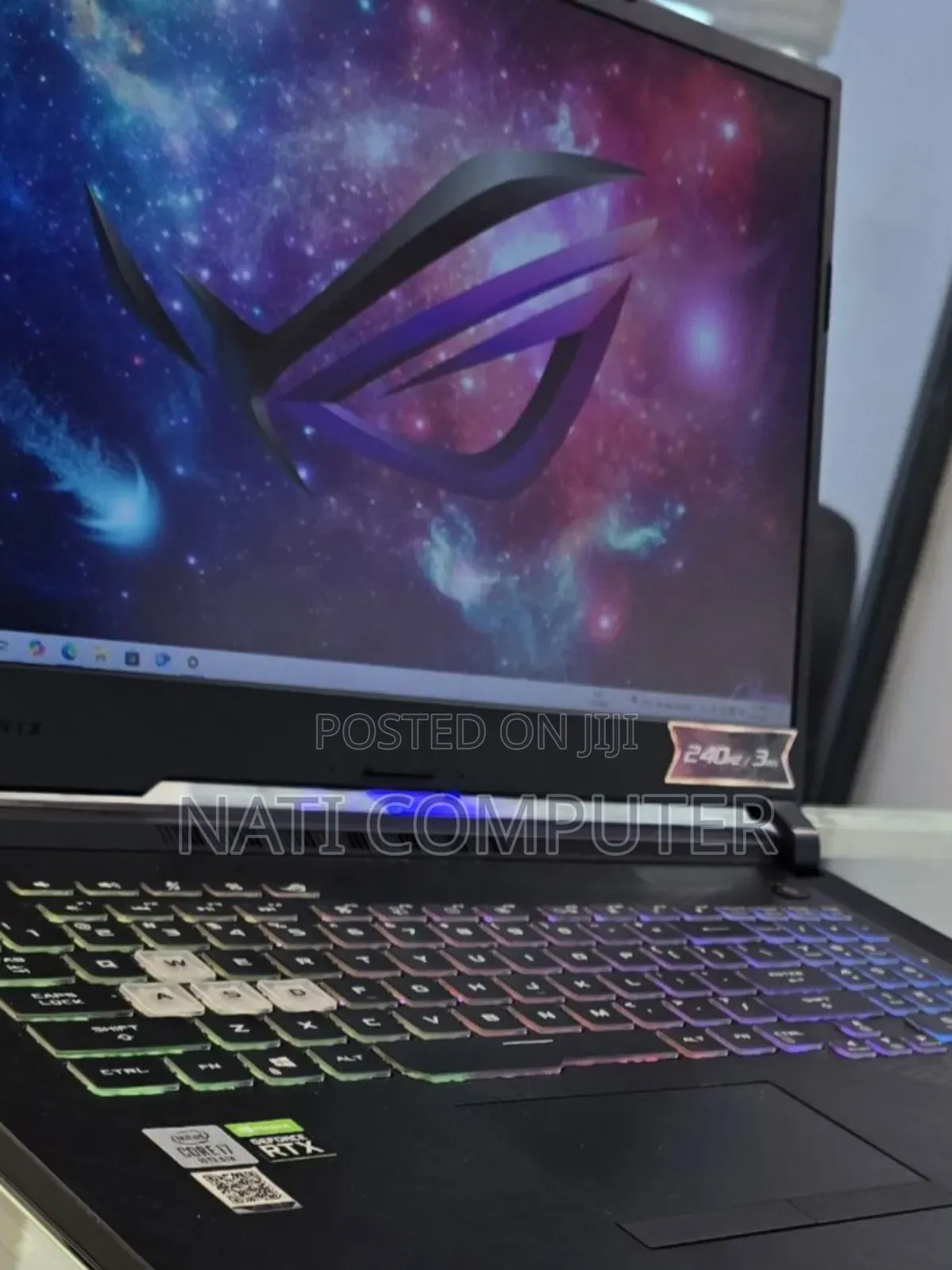 New Laptop Asus ROG Strix G15 16GB Intel Core I7 SSD 1T