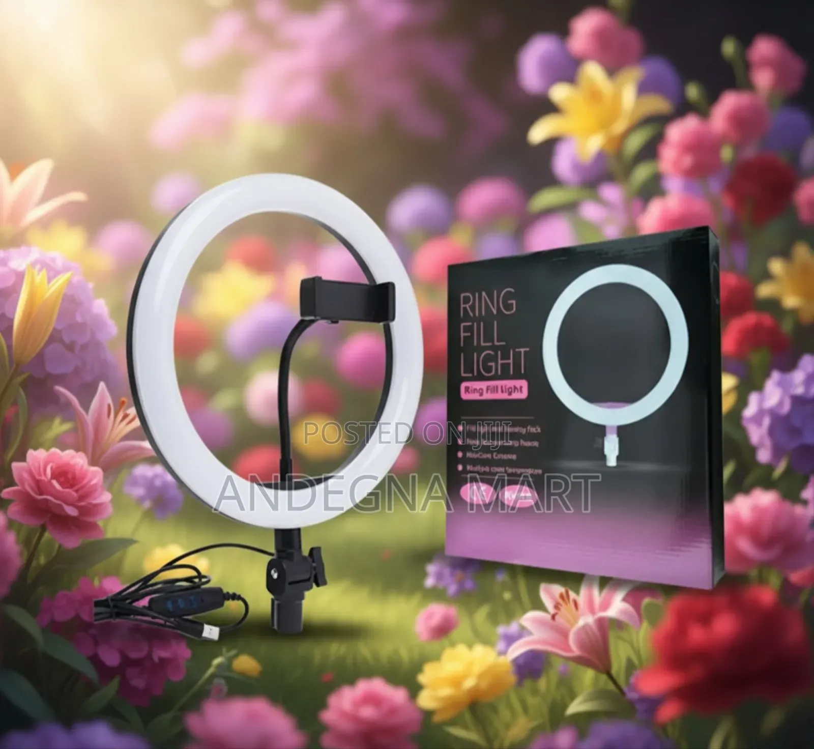 For the Best Content, 10-Inch Soft Ring Light: Light Up Your Life.