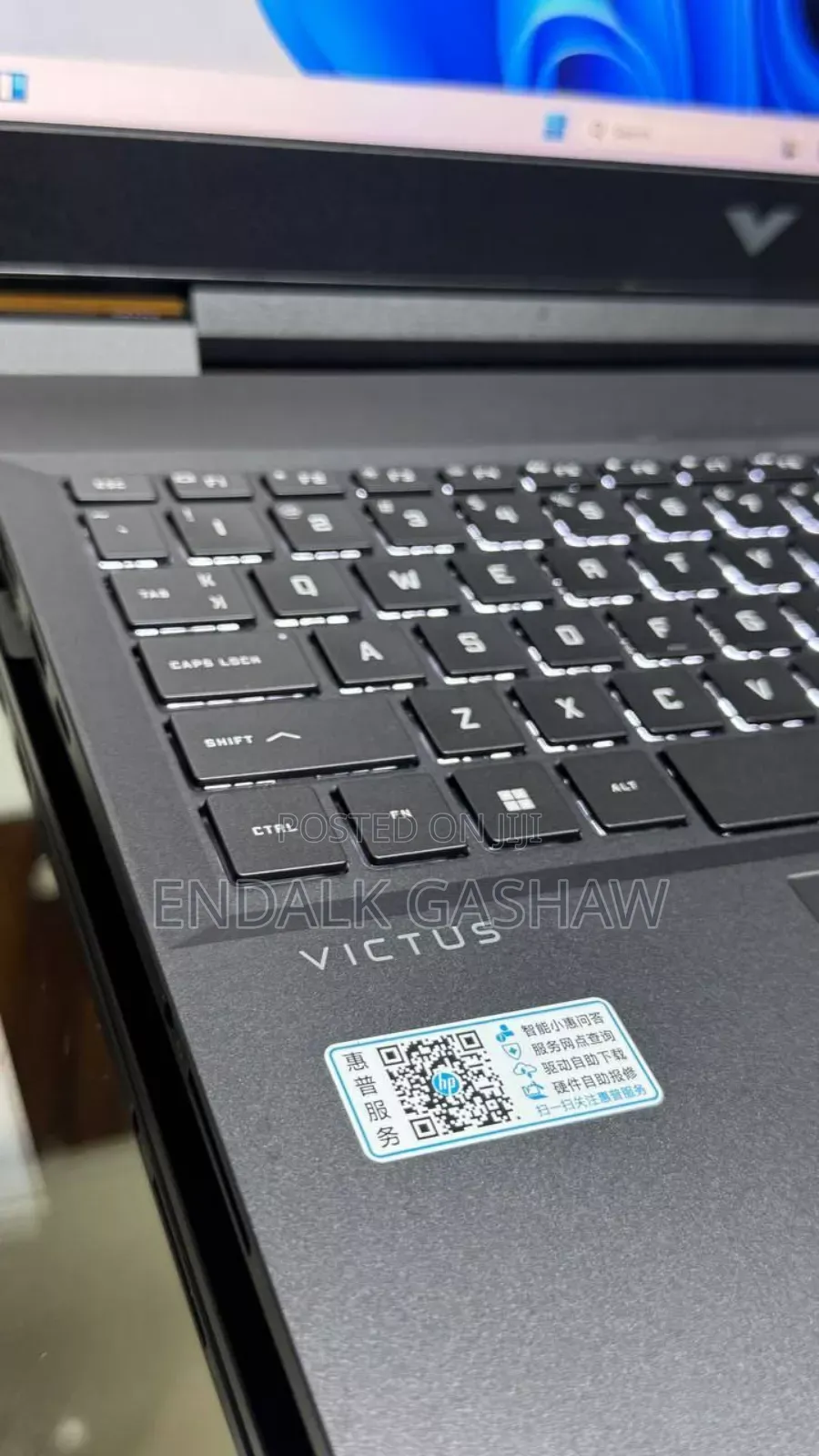 New Laptop HP Victus 15 16GB Intel Core I7 SSD 512GB
