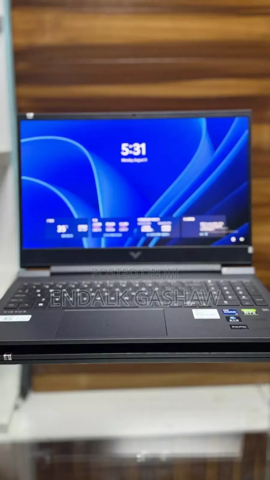 New Laptop HP Victus 15 16GB Intel Core I7 SSD 512GB