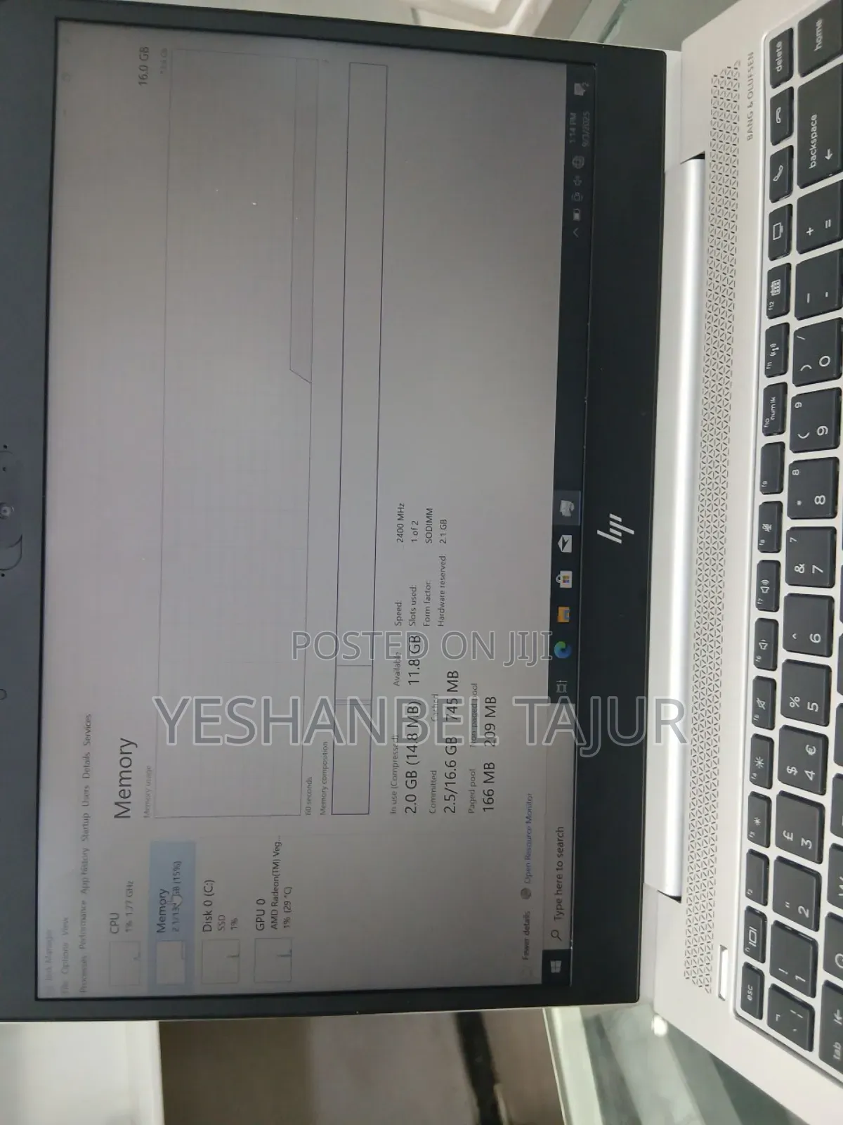 New Laptop HP Stream Notebook 16GB AMD Ryzen 5 SSD 512GB