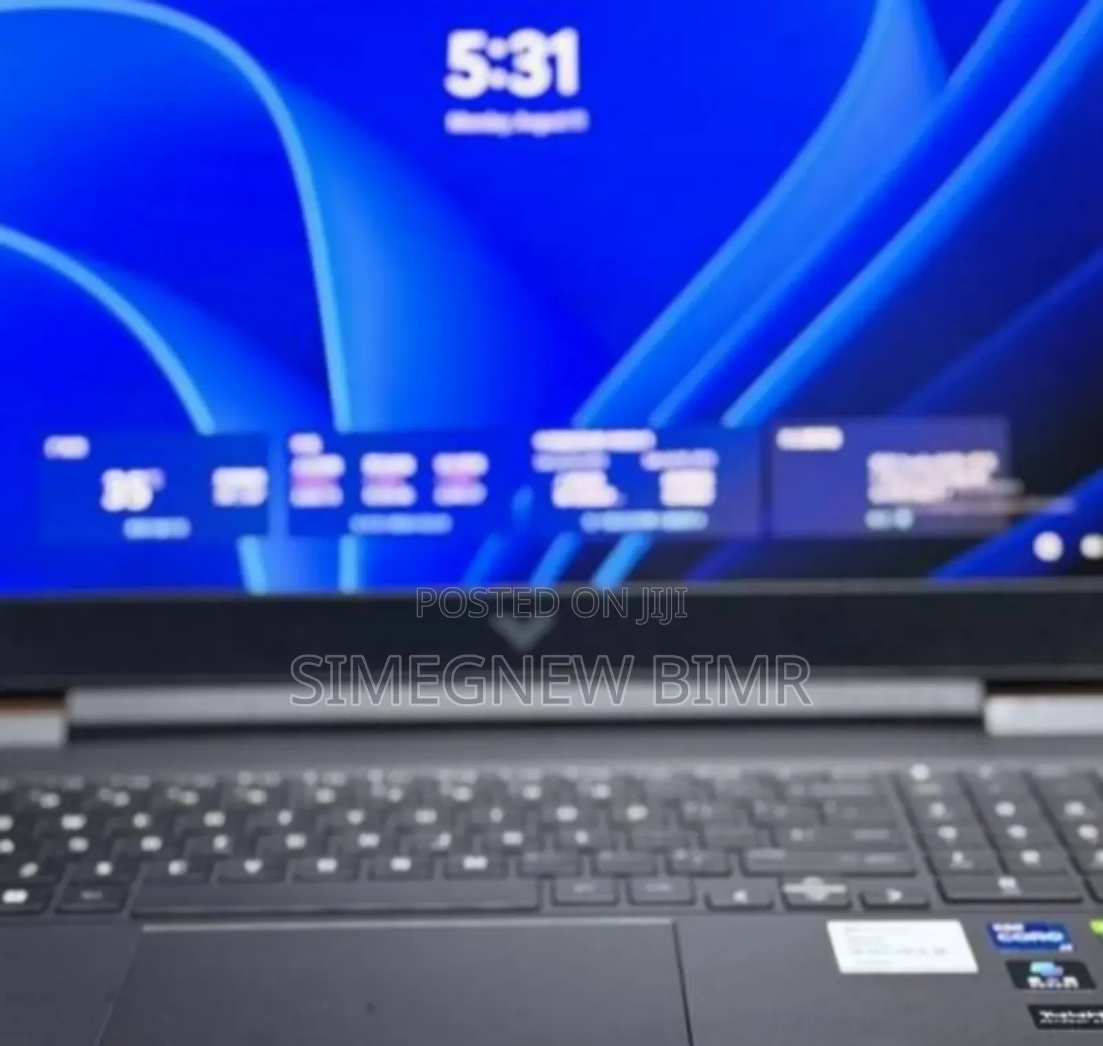 New Laptop HP Victus 16 16GB Intel Core I7 SSD 512GB