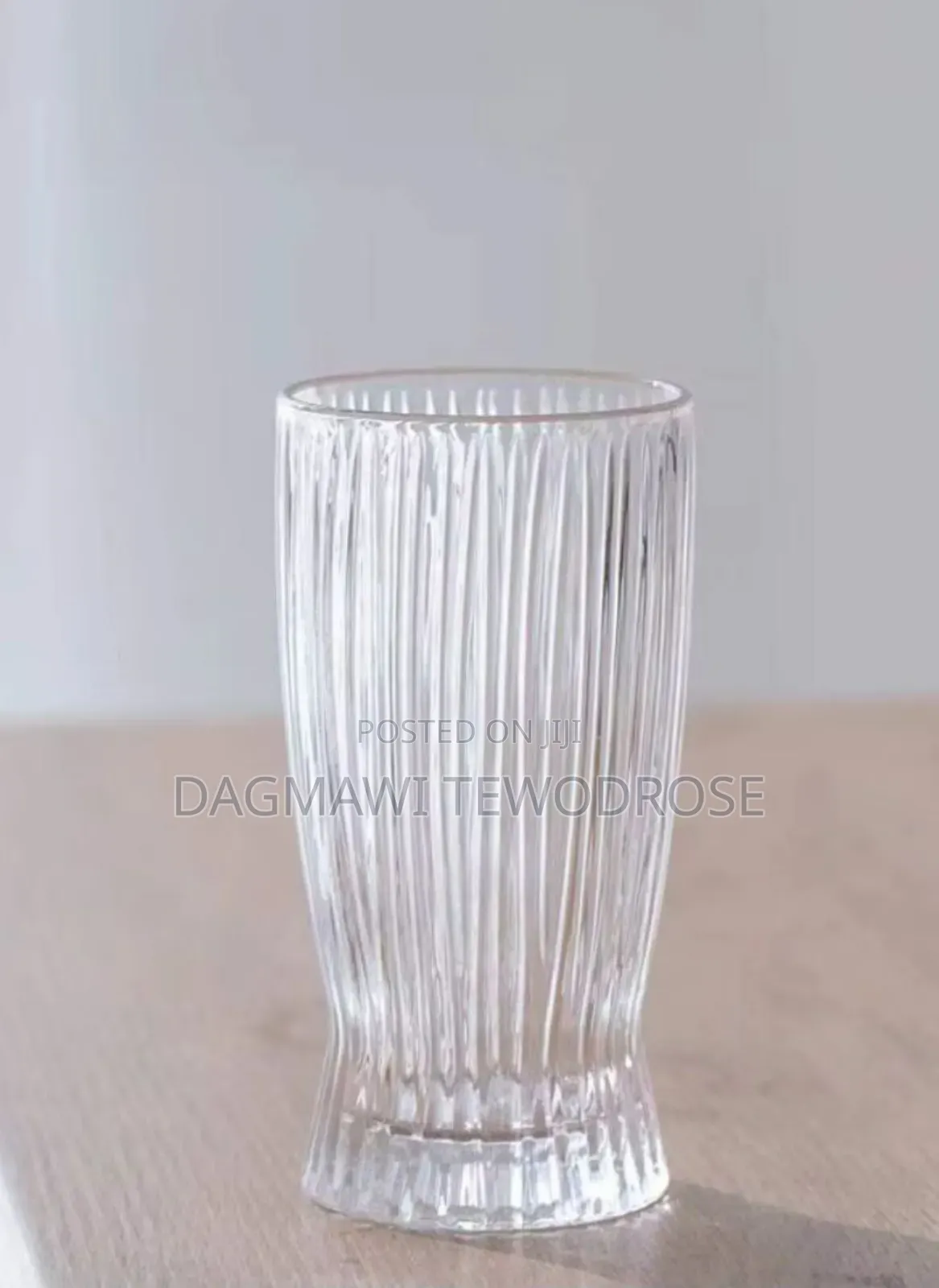 Vintage Water and Juice Glass Cup