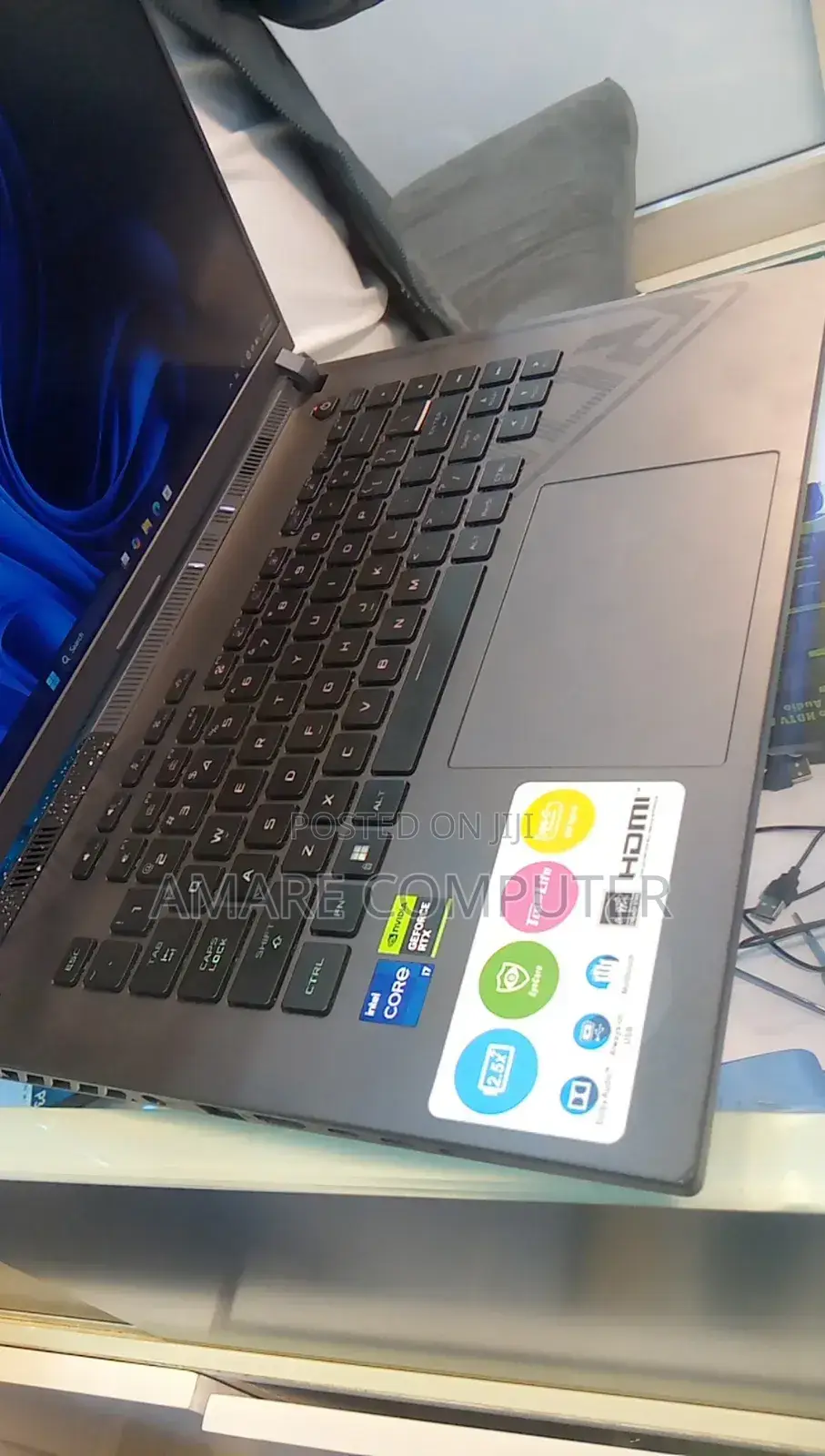 New Laptop Asus ROG Strix G16 G614 16GB Intel Core I7 SSD 1T