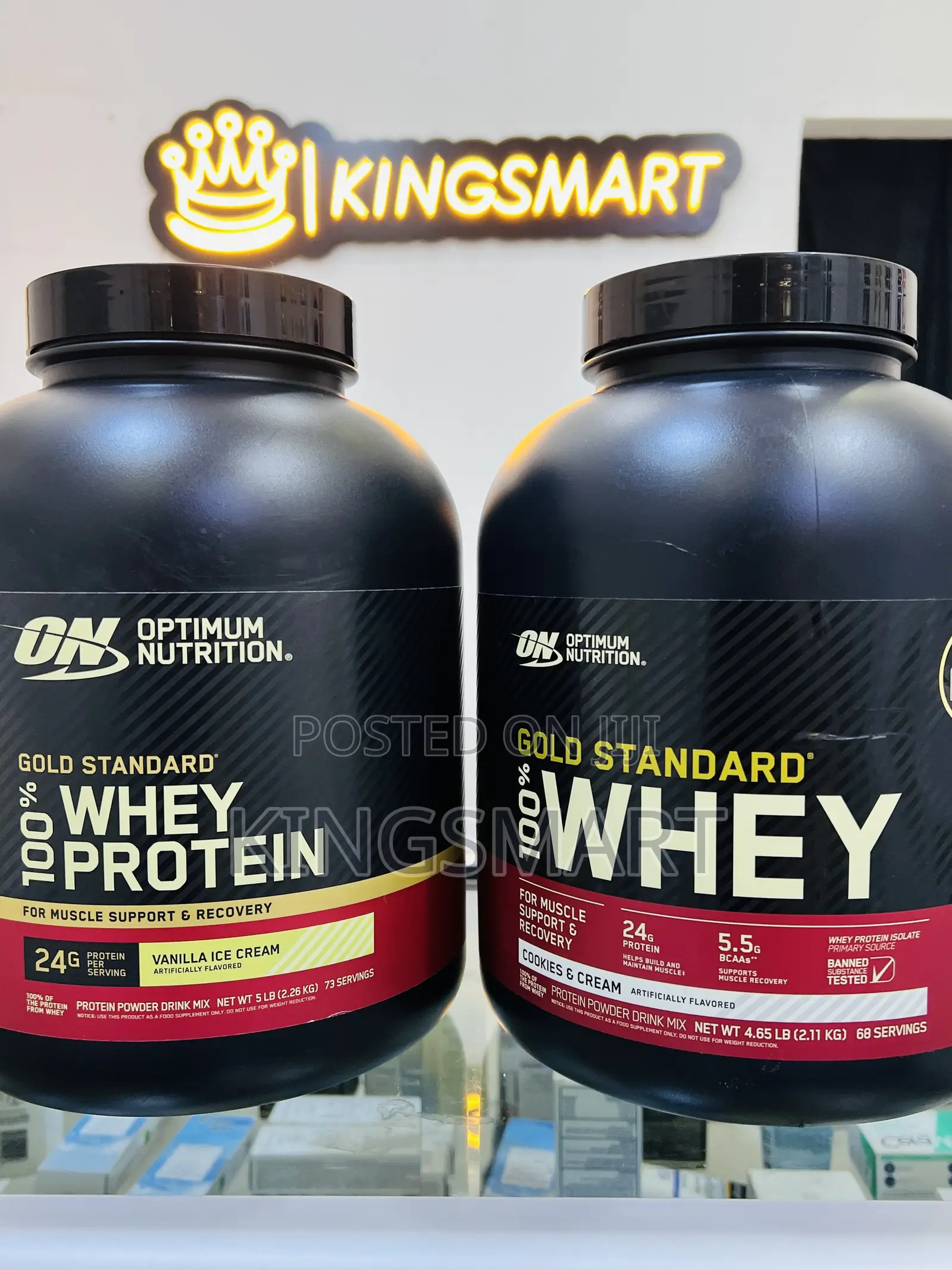 The New and the Old Different Looks but Same Product on Whey Protein