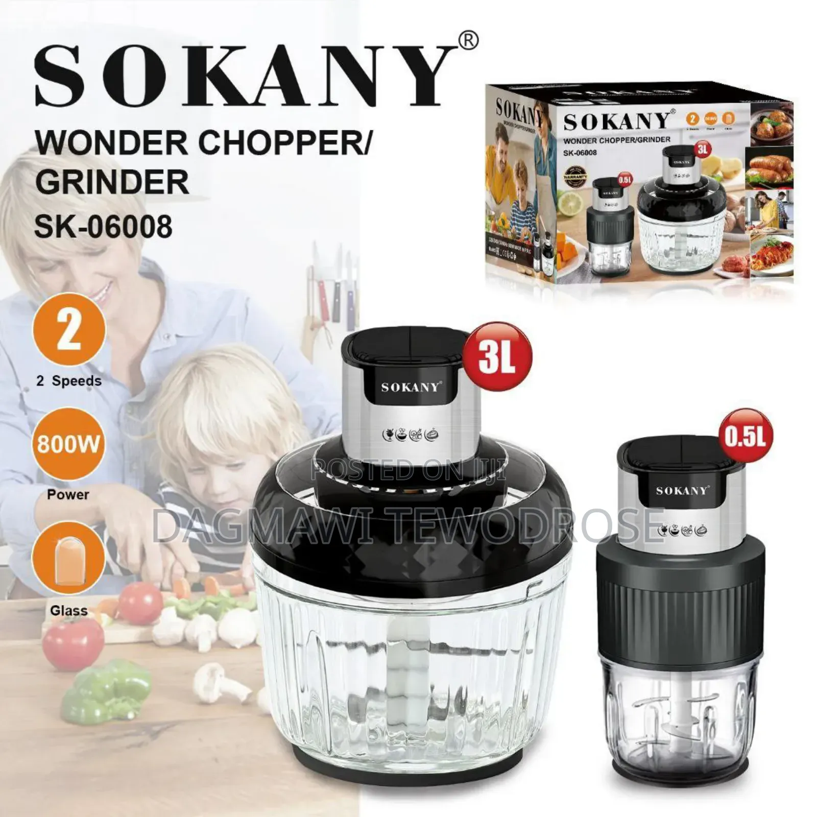 Sokany Wonder Chopper / Grinder