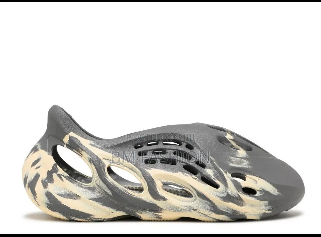 Yeezy Foam Rnnr Gray With Cream Men's Big Size 43 44