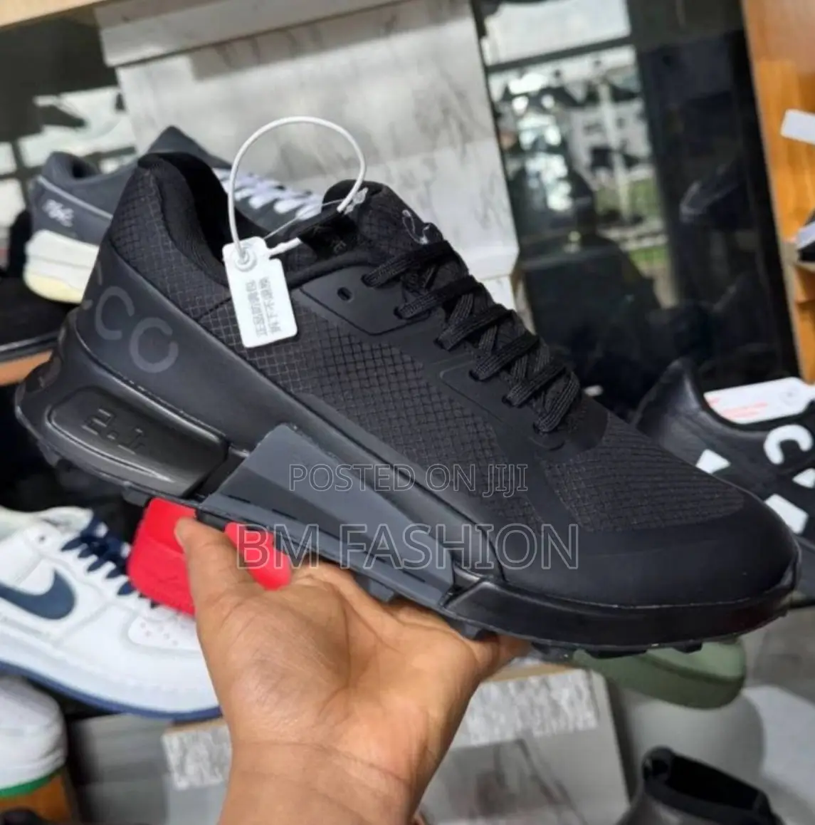 Waterproof Sneakers for Men Black