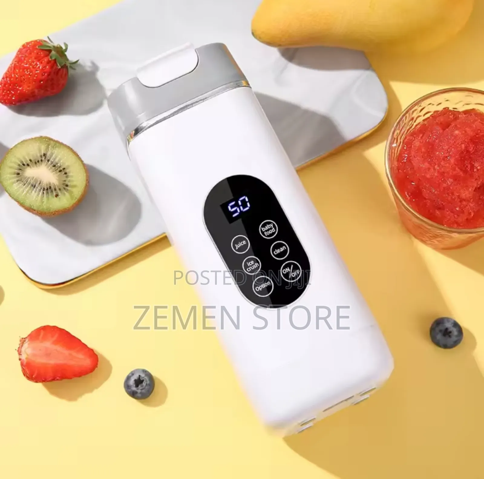 Extra Powerful 5 Level Portable Juicer በቻርጅ የሚሰራ የጁስ መፍጫ
