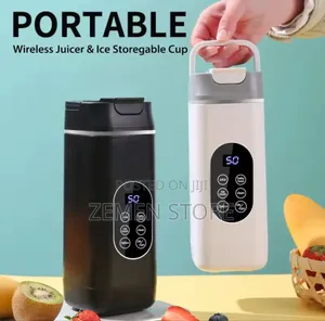 Extra Powerful 5 Level Portable Juicer በቻርጅ የሚሰራ የጁስ መፍጫ