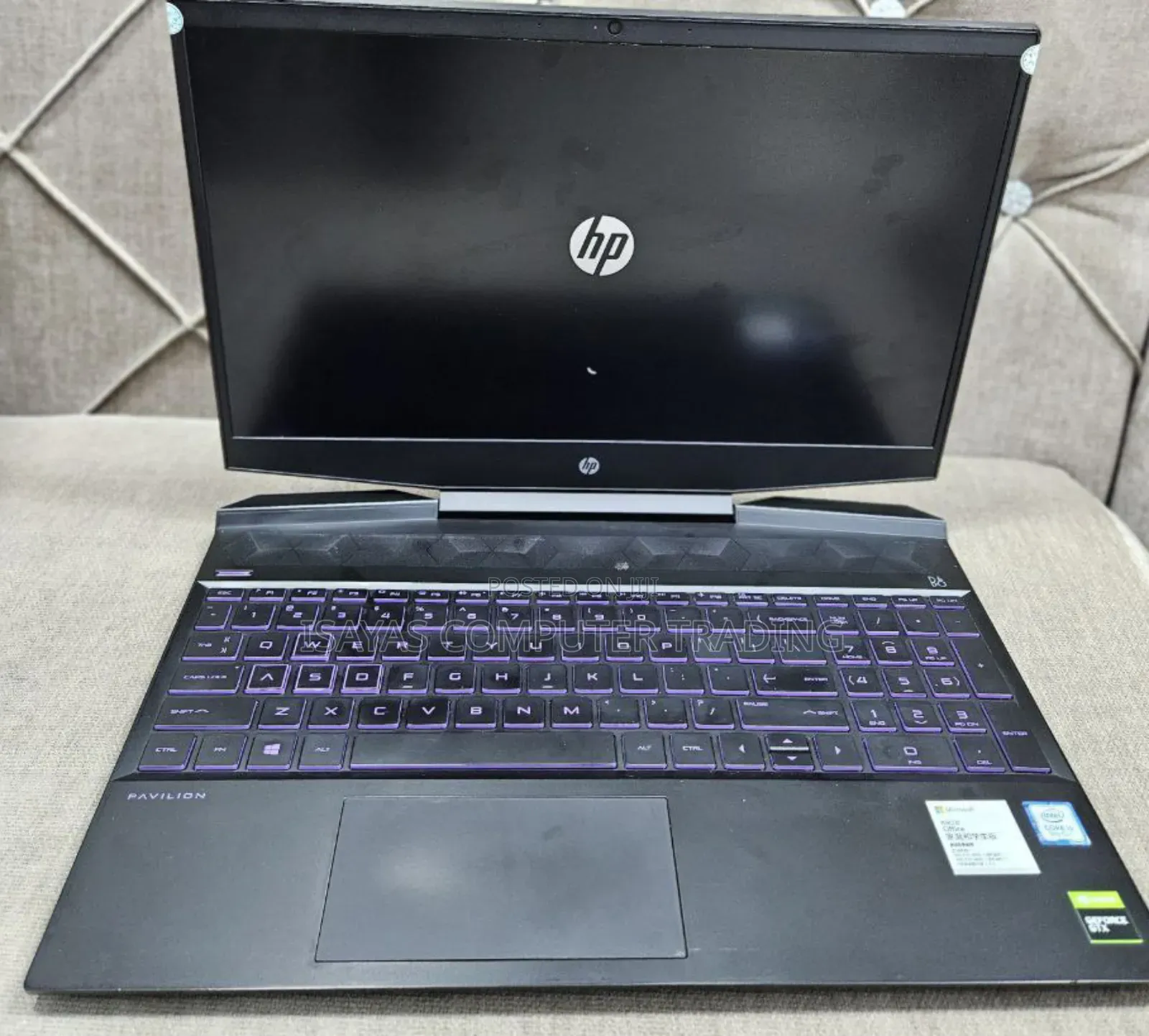 New Laptop HP Pavilion Power 15 8GB Intel Core I5 HDD+SSD 512GB