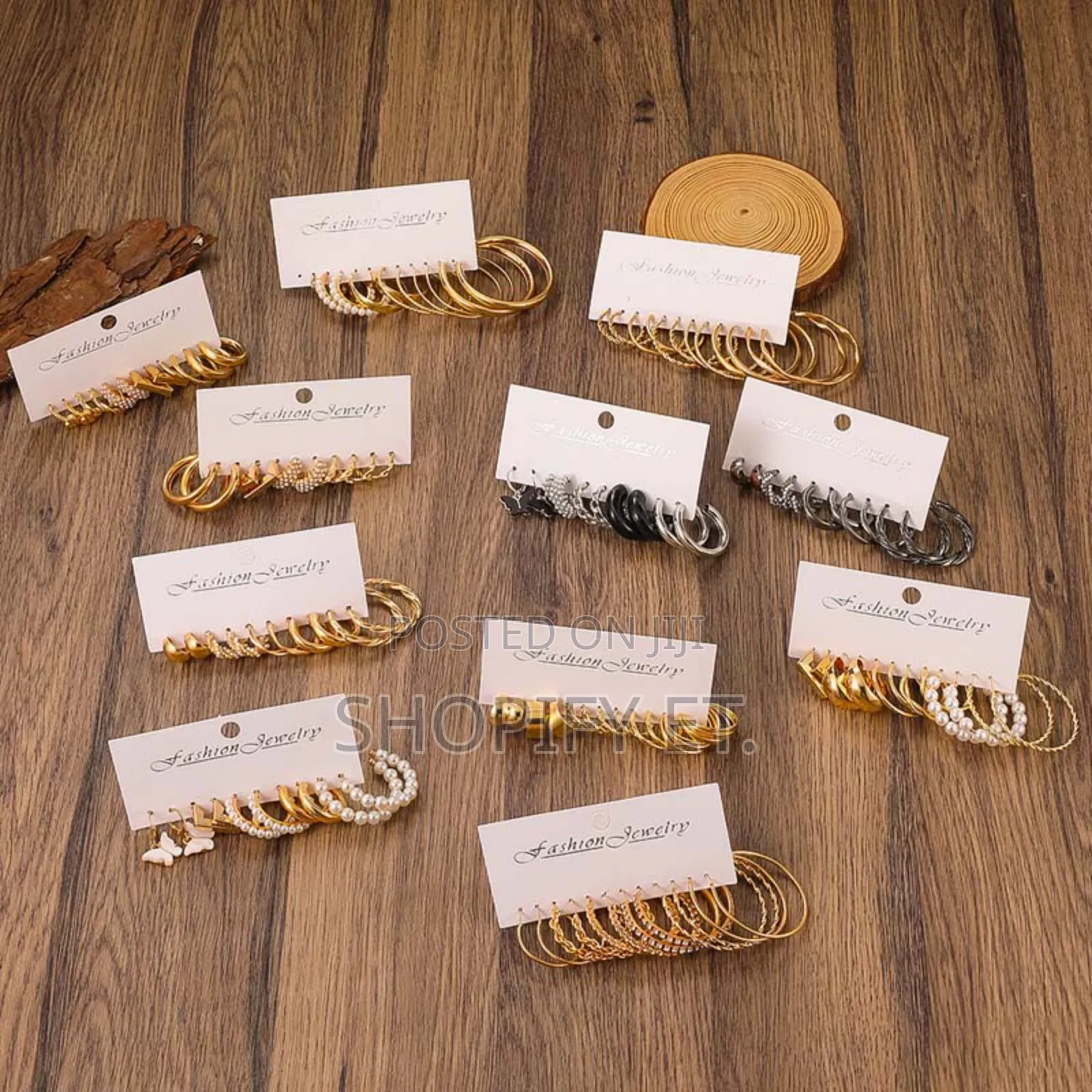 Hoop Earrings (Shein)