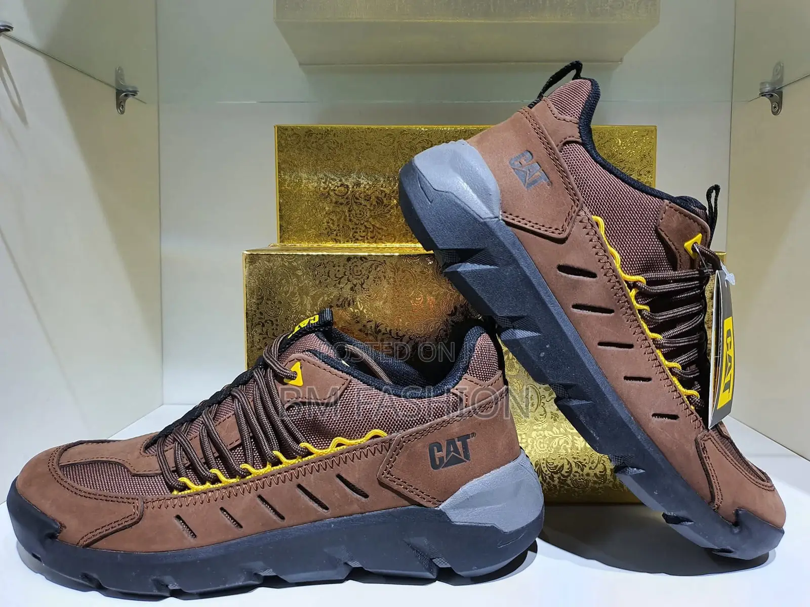 Tossud Cat Low Mens Quality Shoes Caterpillar Brown