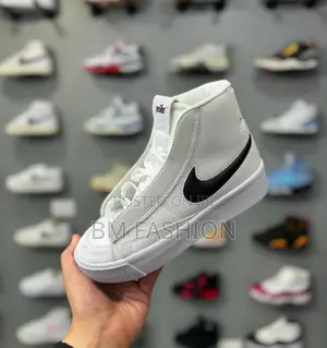 Nike Blazer Mid White Rubber Sole Quality Men's Footwear