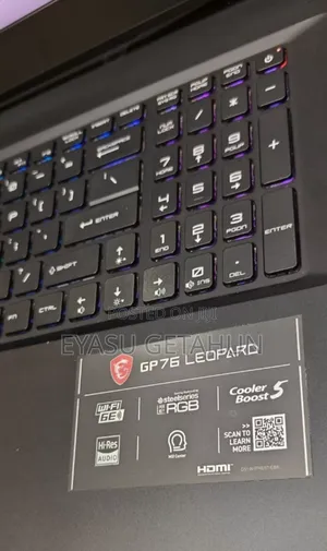 New Laptop MSI GP75 Leopard 16GB Intel SSD 1T