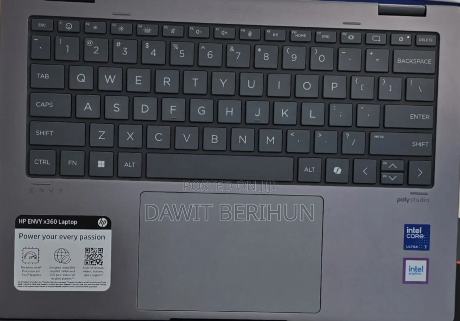 New Laptop HP Envy X360 16GB Intel Core Ultra 7 SSD 1T