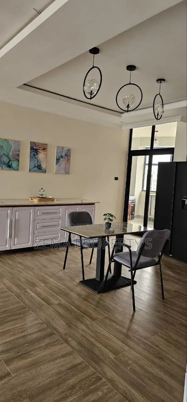 Furnished 3bdrm Apartment in Zema, Bole for rent