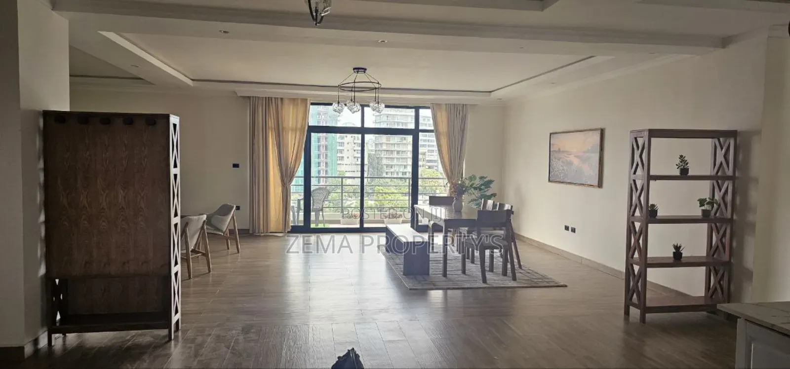 Furnished 3bdrm Apartment in Zema, Bole for rent