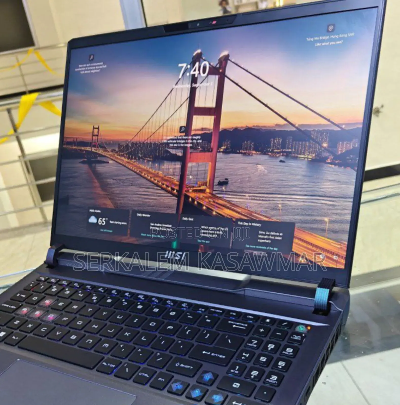 New Laptop MSI Vector GP68 HX 13V 16GB Intel Core I9 SSD 1T