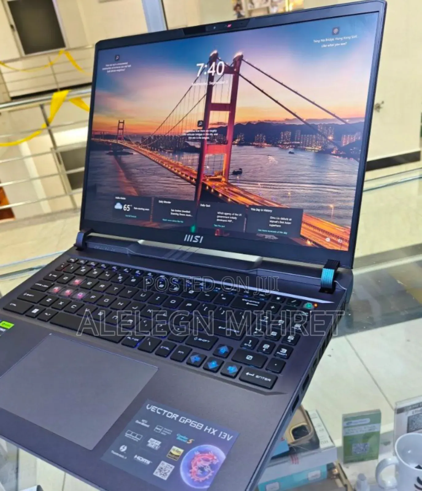 New Laptop HP Stream Notebook 8GB Intel Core I5 SSD 256GB