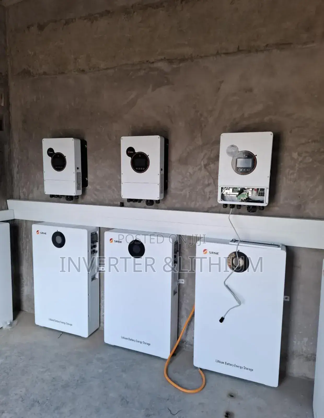 Hybrid Inverter With Lithium Ion Battery (Automatic Power Backup )